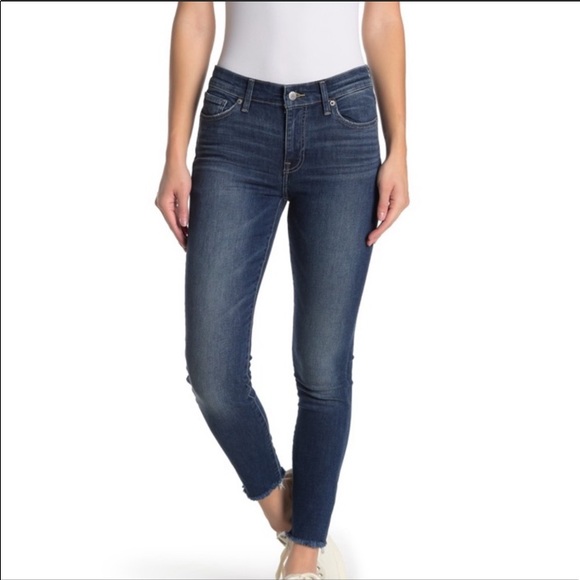 Lucky brand ava skinny raw hem Clearance